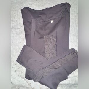 Fabletics purple leggings L